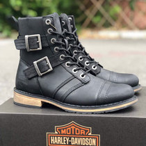 Riding Boots locomotive boots Goodyear High Help Overalls boots Mens Cowboy Boots Real Bull Leather Rider Boots Martin boots Moto boots