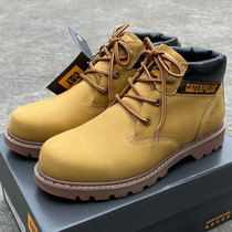 Solid-specific middle help tooling shoes waterproof male shoes real cow leather Rhubarb Boots Martin boots Head leather Leather Shoes Outdoor Casual Shoes