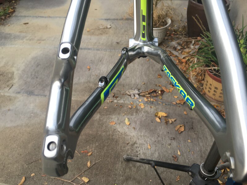 велорама 美国gt zaskar team 队版 全碳纤维xc山地车自行车车架 碳架