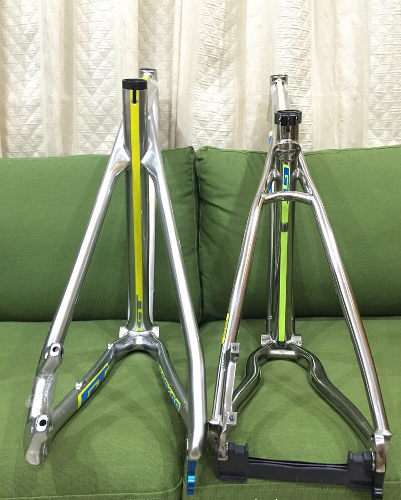 велорама 美国gt zaskar team 队版 全碳纤维xc山地车自行车车架 碳架