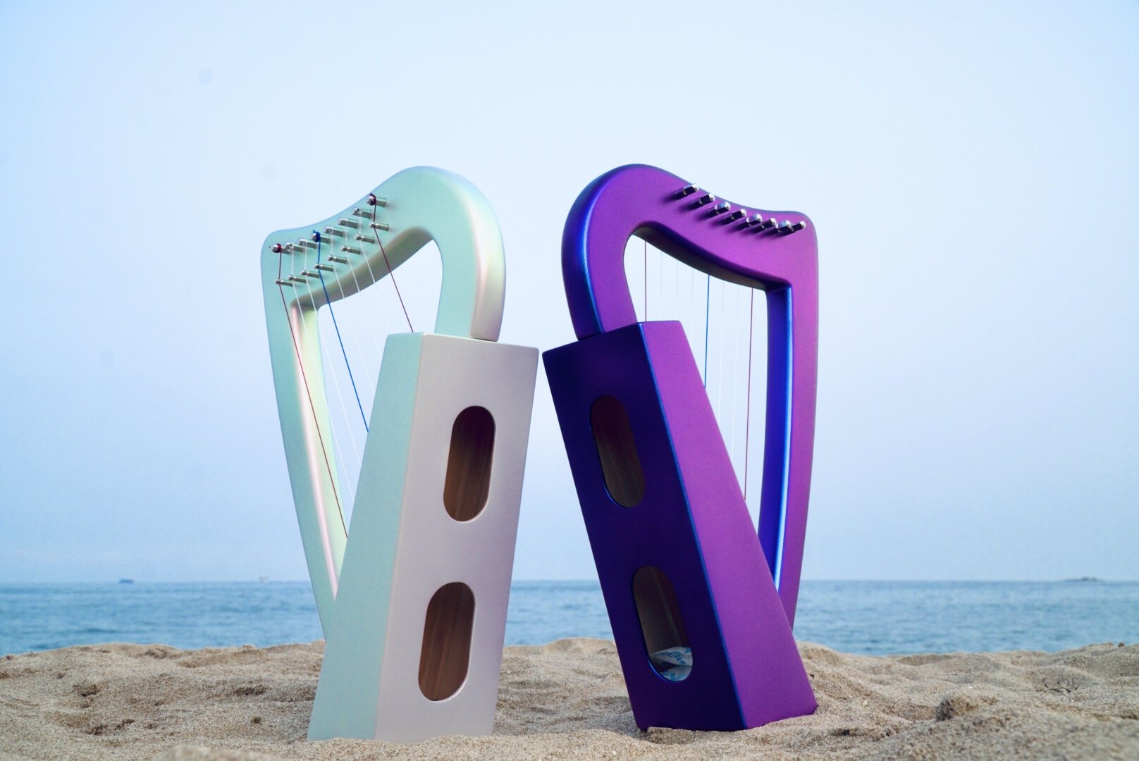 Harp Taiwan 8 strings small harp mini harp instrument, toys, ornaments, toddler enlightenment