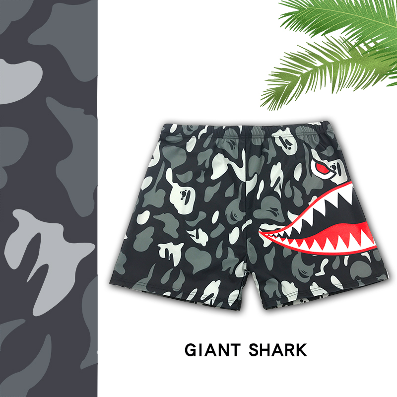 Swimming Pants Men's Flat Corner Suit Men's Swimming Pants Anti-Awkward Exciton Speed Dry Swimsuit Spa Fashion Swimming Gear