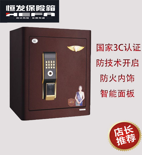 Hengfa 60 hộ gia đình lớn an toàn vân tay văn phòng được chứng nhận 3C