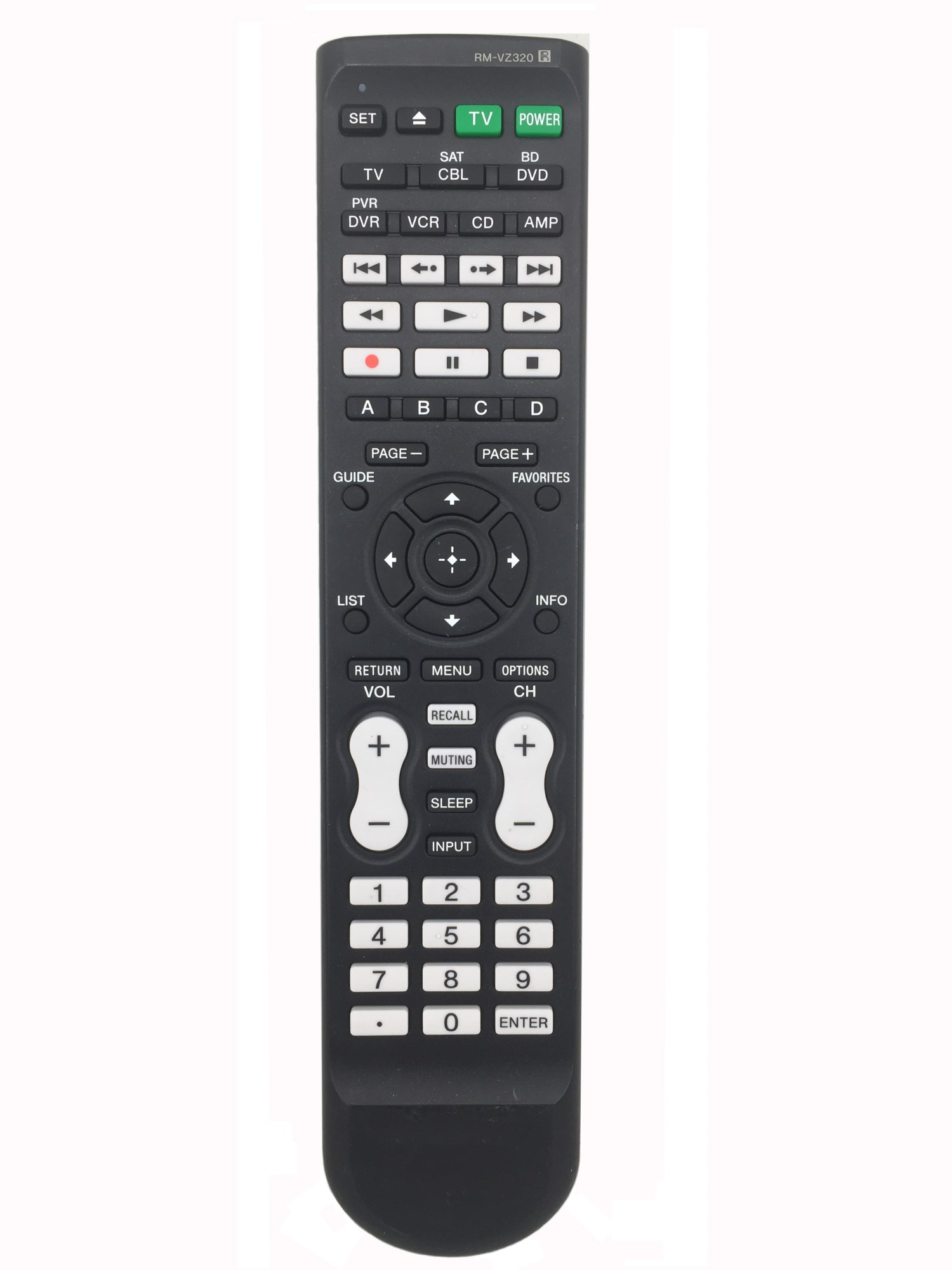 Suitable for Sony AV amplifier remote control RM-VZ320