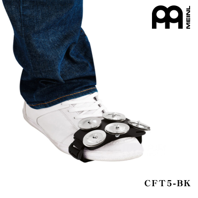 Foot Bells Sandball Card Macro Drum Mate Accessories box Drum Feet to shake the bell German Mall MEINL CFT5-BK