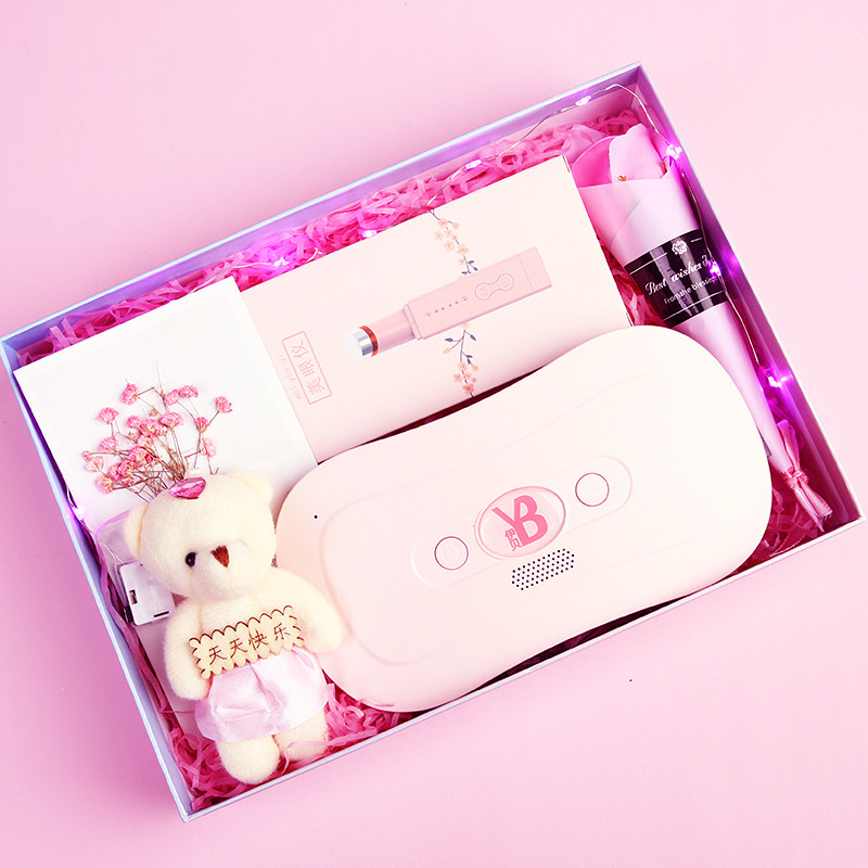 Love Express Lovers Belly massagers Warm Palace Belt Pain Massage Instruments Fashion Teen Hearts Adults Gift Boxes