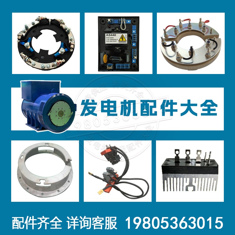 Generator accessories Great full AVR Voltage Regulator Rectified Wheel Rectifier Bridge carbon brush assembly bell-pipe-Taobao