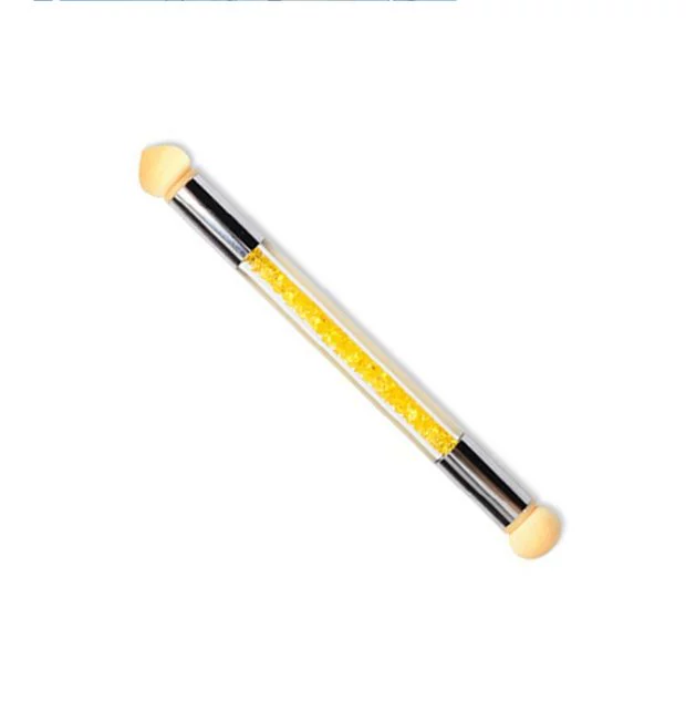 Công cụ Nail Gradient Smudge Pen Point Marker Quang trị liệu Blush Pen Color Gel Sponge Double Pair Có thể giặt - Công cụ Nail