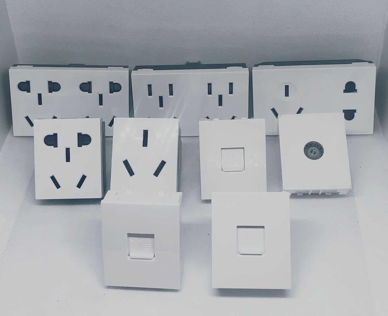 Zhengtai ground insertion module NED3 small five holes ten holes telephone computer TV features six types of network cable modules