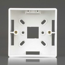 Zhengtai 86 type Ming fit box high-strength universal bottom case switch socket junction box NEH1-201