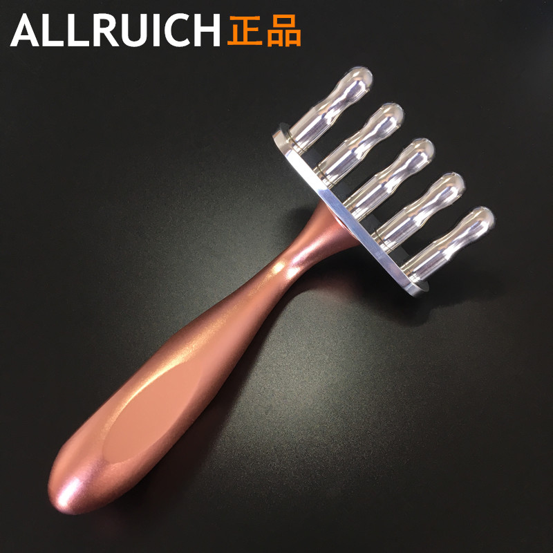 ALLRUICH magnetic fork massage stick Magnetic acid discharge stick Meridian magnetic point tendon rod Magnetic point rod magnetic therapy