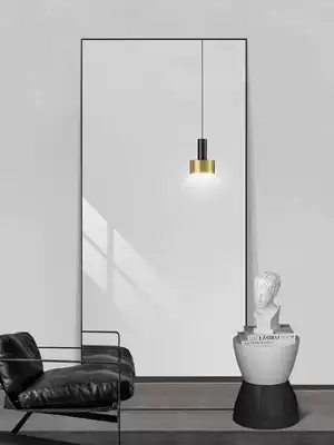 Borun full-body full-length mirror floor-to-ceiling clothing store full-length mirror wall-mounted household explosion-proof three-dimensional mirror wall-mounted ins wind