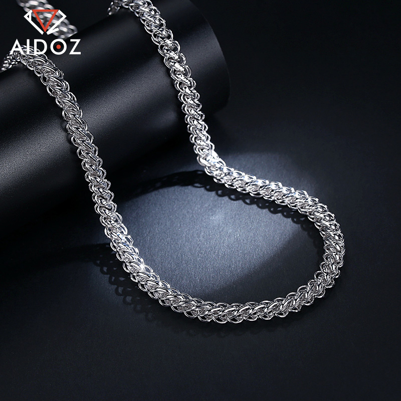 Platinum necklace male pt950 domineering platinum thick chain pt999 platinum pendant clavicle Thai chain men's custom