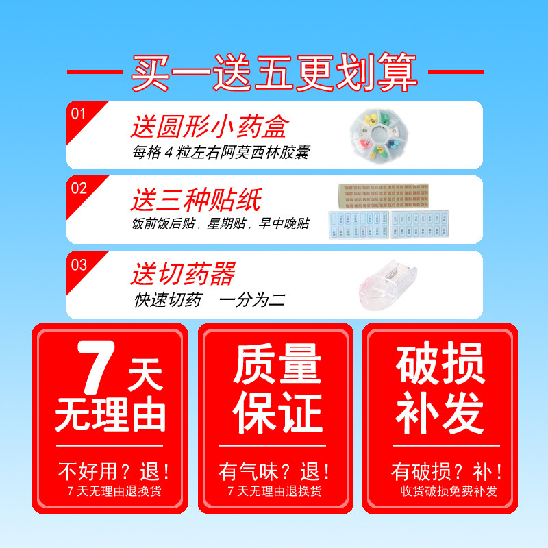 一周21/28格药盒包邮推荐|便携大容量分装收纳神器,健康生活就差这一盒!-药盒-淘宝百科网