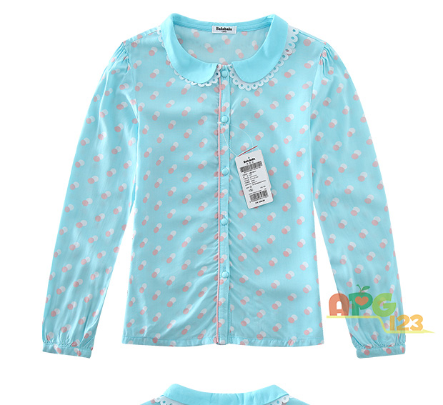 Chemise fille à manche longue - Ref 2085448 Image 11