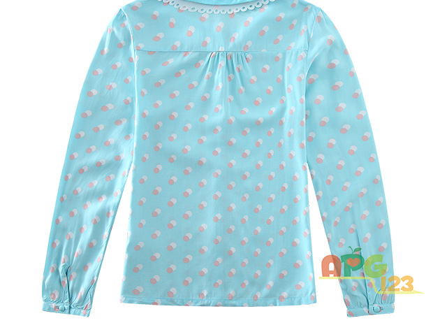 Chemise fille à manche longue - Ref 2085448 Image 12