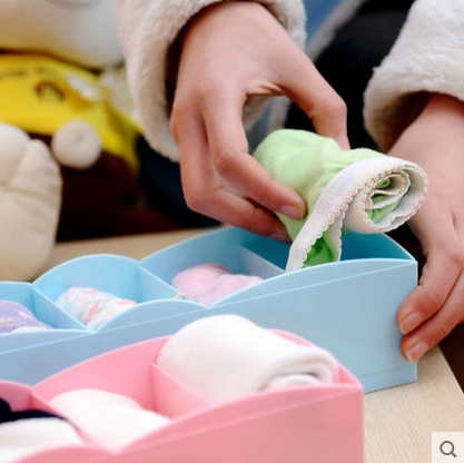 Japan Imported G Plastic Socks Finishing Box Lingerie Containing Box Home box containing lingerie box containing underwear