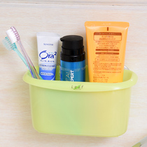 Japan Import Bathrooms Racks Drain Suction Cups Suction Wall Cosmetic Toiletries toothpaste Toothpaste Containing boxes