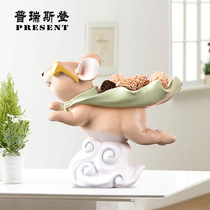 Non-you moogenus couple swing pieces Desktop finishing containing inclusions Key containing rat year small fruit tray Furnishing Decorations