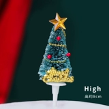 Рождественский торт декоративный рождественский круг круга -в рождественской елости лист снеговик Санта -Санта -Санта -Санта -Аккаунт