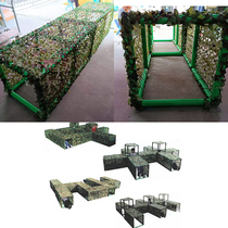 Child Sensory Training Equipment Field Tunnel Nursery Fitness Balance Car Drill Hole Crawl Sports Toys