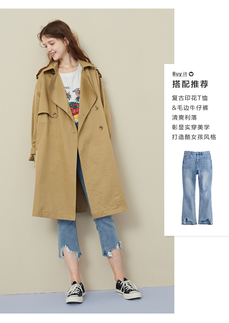 Trench pour femme en Coton - Ref 3227280 Image 14