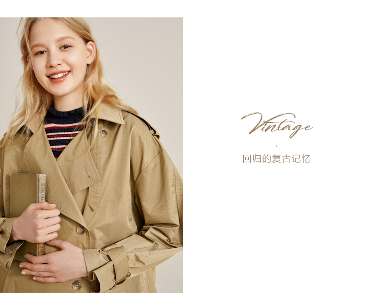 Trench pour femme en Coton - Ref 3227280 Image 20