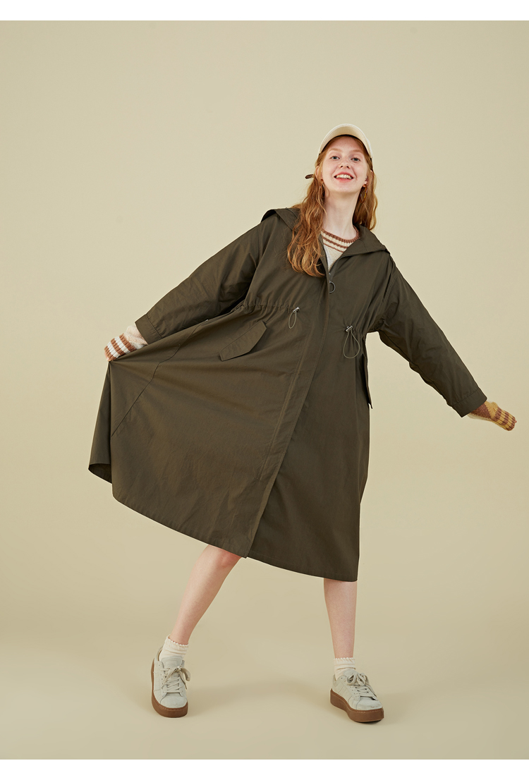 Trench pour femme en Coton - Ref 3225779 Image 17