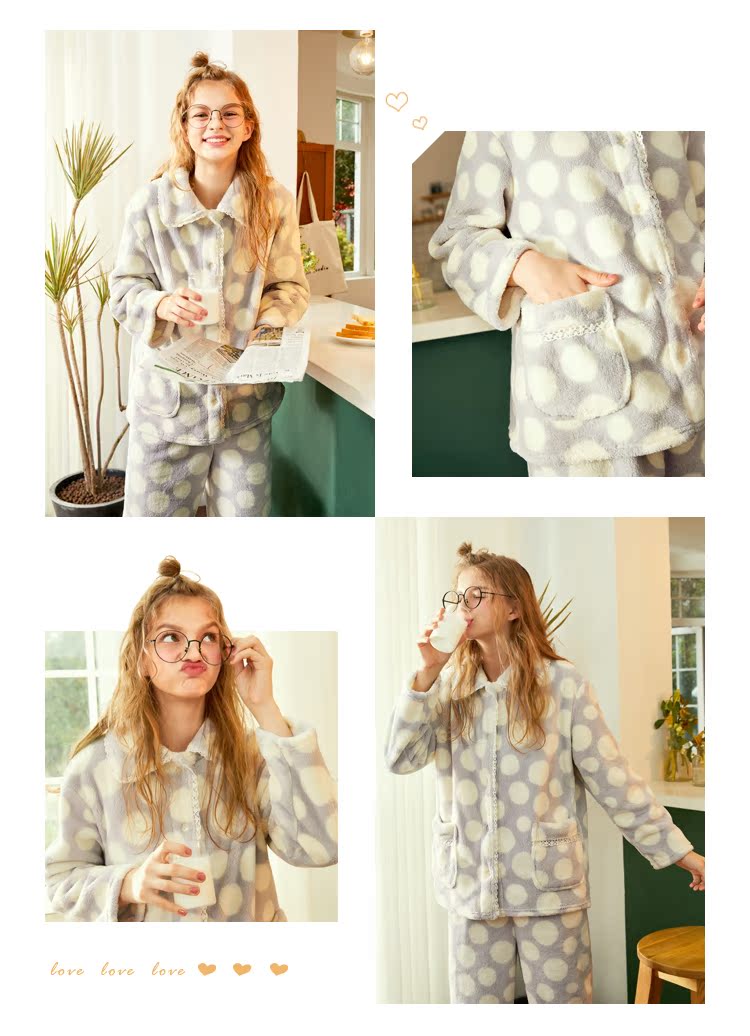 Pyjama pour femme à manches longues - Ref 2991530 Image 14