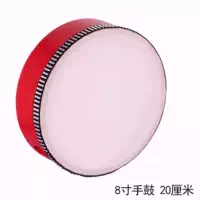 8 деревенская красная рука барабан