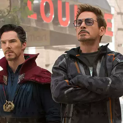 Iron Man glasses Downey sunglasses men tide with myopia sunglasses 2019 new fashion trendy people