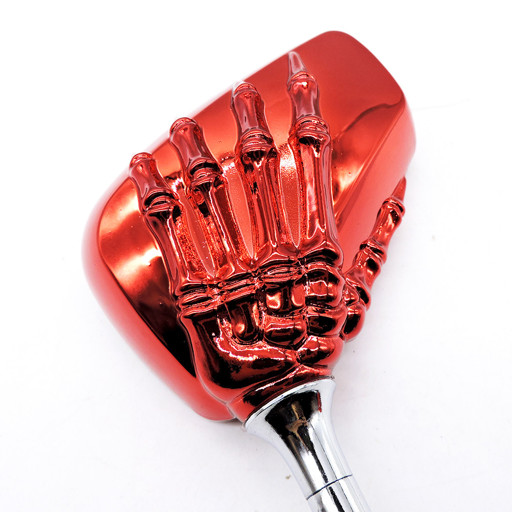 Motorcycle rearview mirror scooter modified personalized ghost hand reflector booster universal ghost claw rearview mirror