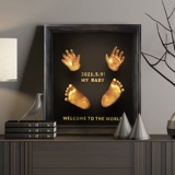 Детские отпечатки рук и ног, хваталка, модель рук, фигурка, чернильная подушечка, сувенир ручной работы, подарок на день рождения