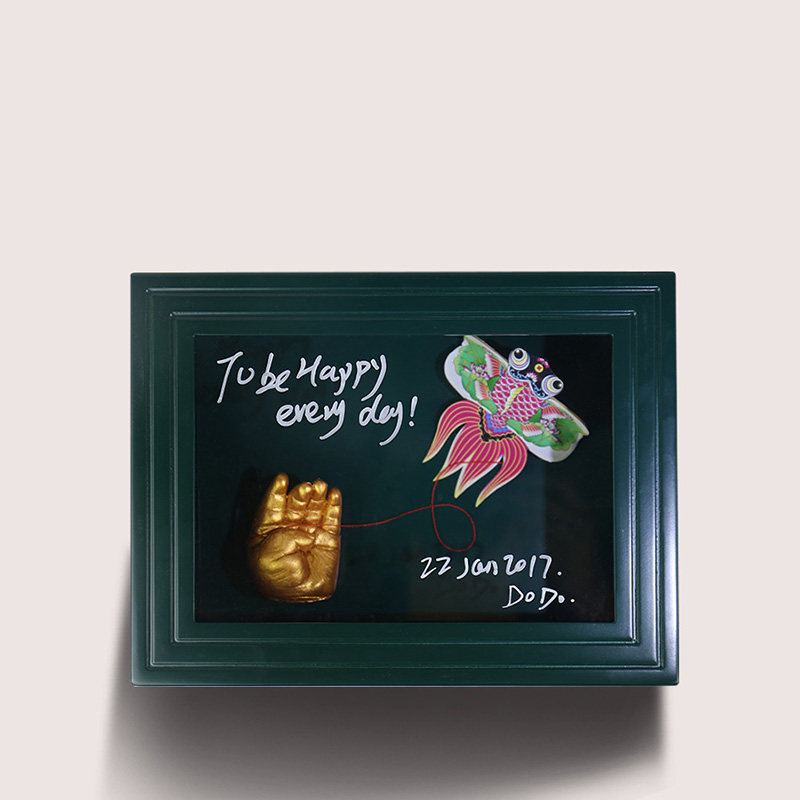 Original diy clone powder Newborn hand and foot print Baby hand and foot print mud souvenir hand film powder