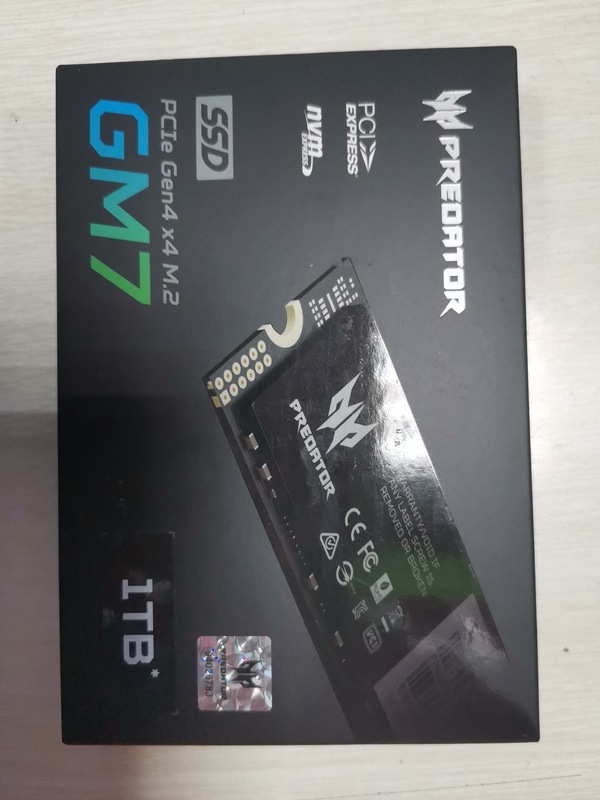 1t Acer Gm7 Solid State Drive M.2 Desktop Laptop Brand New in Box, Unopened