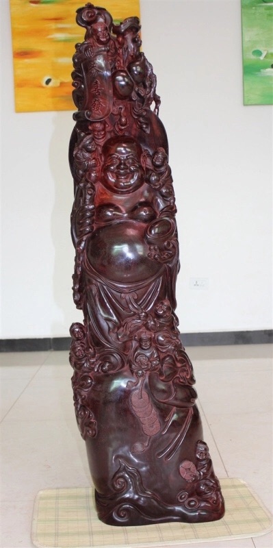 Small Leafy Purple Sandalwood Old Stock Finely Carved Nine Subs-Taobao