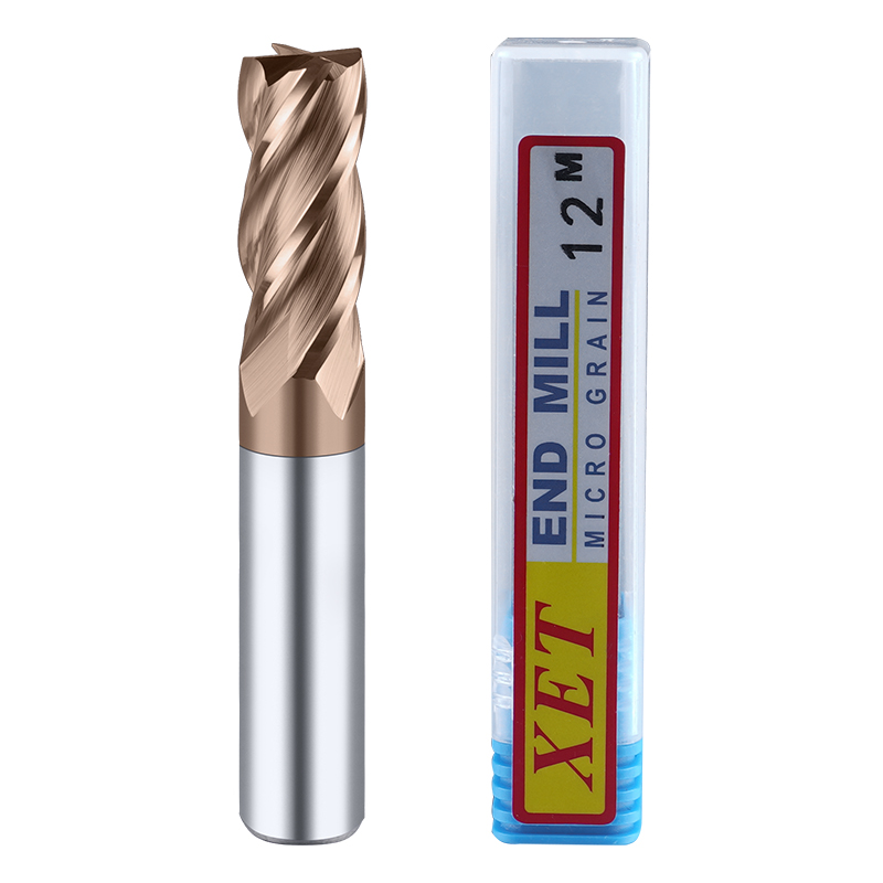 XET55 degree tungsten milling cutter 4 edge carbide machining center M1-M12-M25 specifications are complete