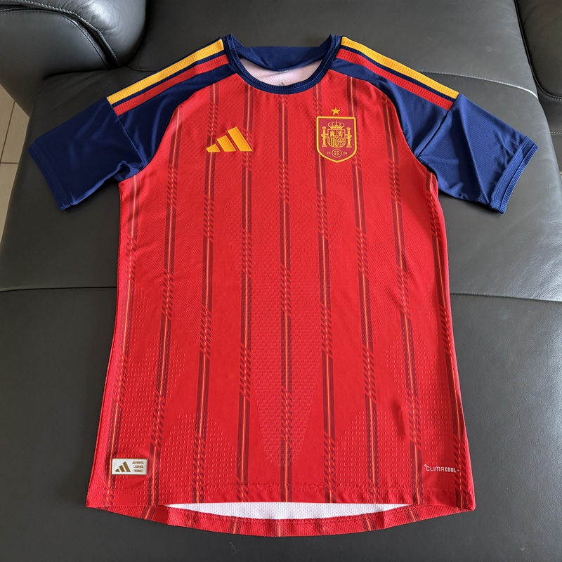 Adidas Climacool Spain 26 World Cup Player Edition Home Jersey