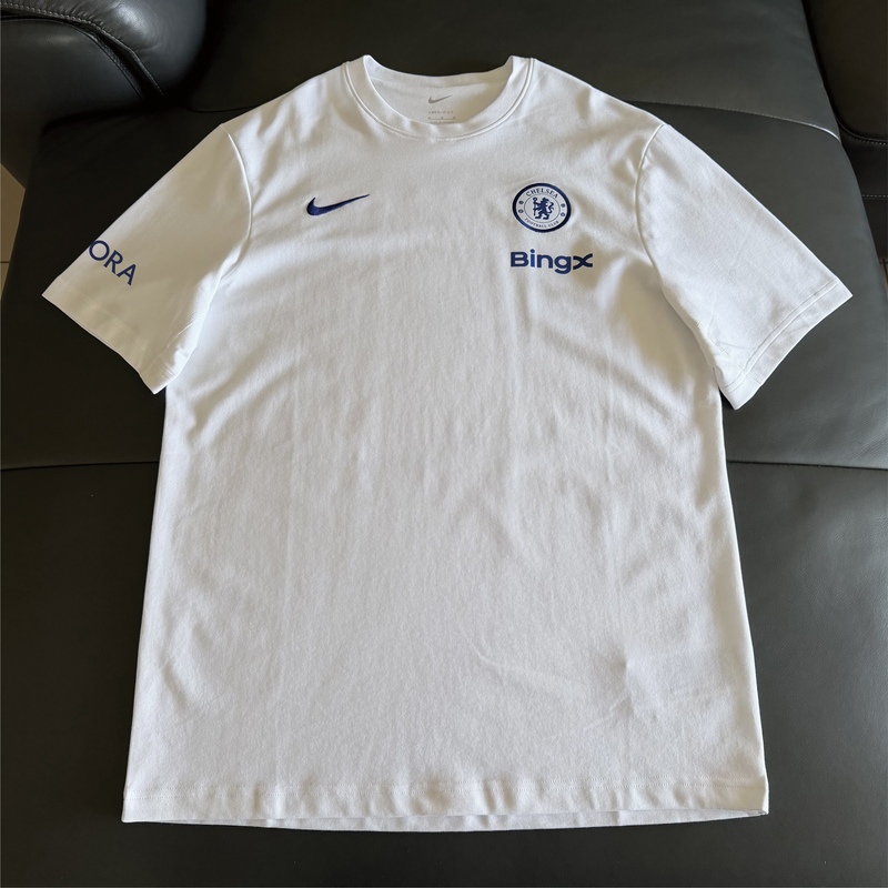 Nike Chelsea 26-27 Season Player Version Travel Casual T-Shirt 60% Cotton