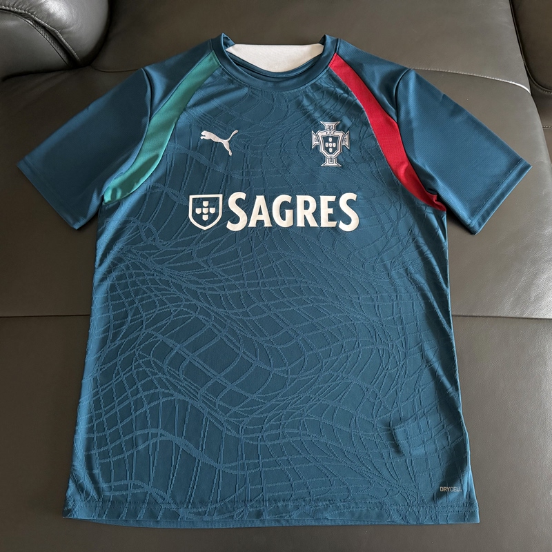 Puma Drycell Portugal National Team 26 World Cup Player Training Short Sleeve