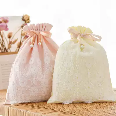 Miao Miao good products export Japan luxury lace storage bag gift packaging bag underwear bag travel bag handmade bag