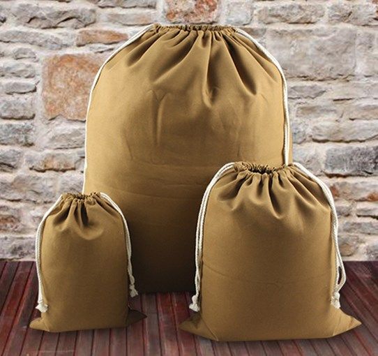 Canvas storage bag extra-large corset pocket cotton and linen bag transfer bag hotel storage sheets cloth bag custom made