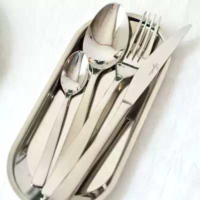 Adult 304 stainless steel classic Western-style knife, fork, spoon, coffee spoon, steak knife, Italian fork, main meal spoon, classic hand