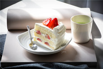 White porcelain thread four-corner Japanese porcelain plate salad dish dish can be microwave oven oven
