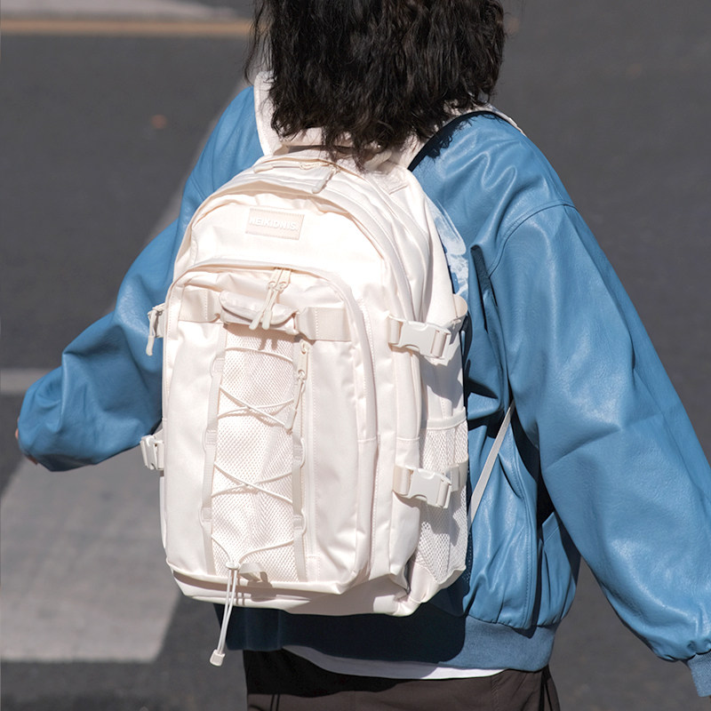 Neikidnis middle school bag female junior high school student high school student shoulder bag male large capacity student backpack new model