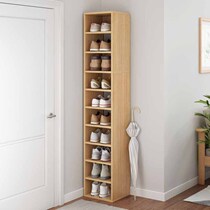 Dust-free door shoe rack new 2020 explosive rental room with small smart multi-layer solid net red shoe cabinet home door