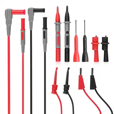 Universal meter pen test line Multi-function combination test cable Alligator clip Probe hook Hook clamp Test accessories