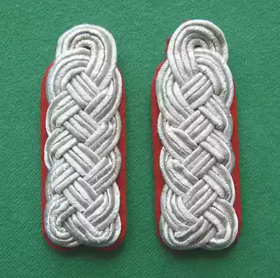 East German German German Army Artillery Officer Epaulettes-Early-World War II Replacement