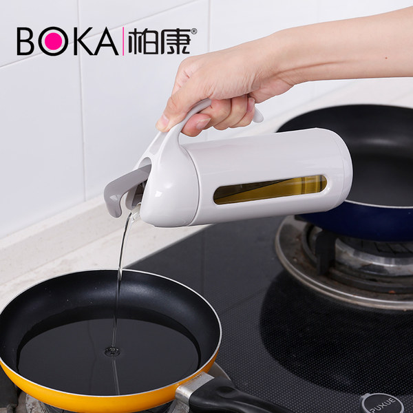 柏康 防漏自动翻盖油壶 300ml 聚划算+优惠券折后￥9.9包邮（￥19.9-10）2色可选