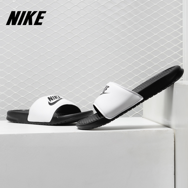 Nike/Nike Genuine Benassi Jdi Breathable Foam Sports Slippers for Men and Women 343880